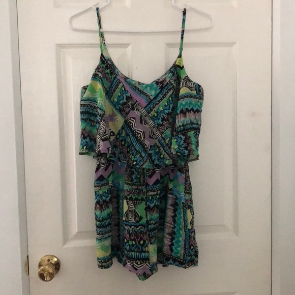 Multi colored romper - Picture 1 of 3